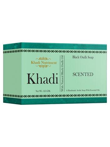 khadi nutriment black oudh soap (125 g)