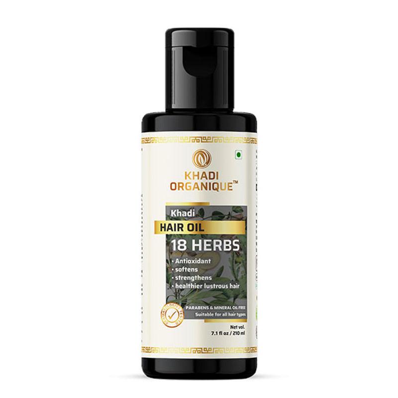 khadi organique 18 herbs hair oil