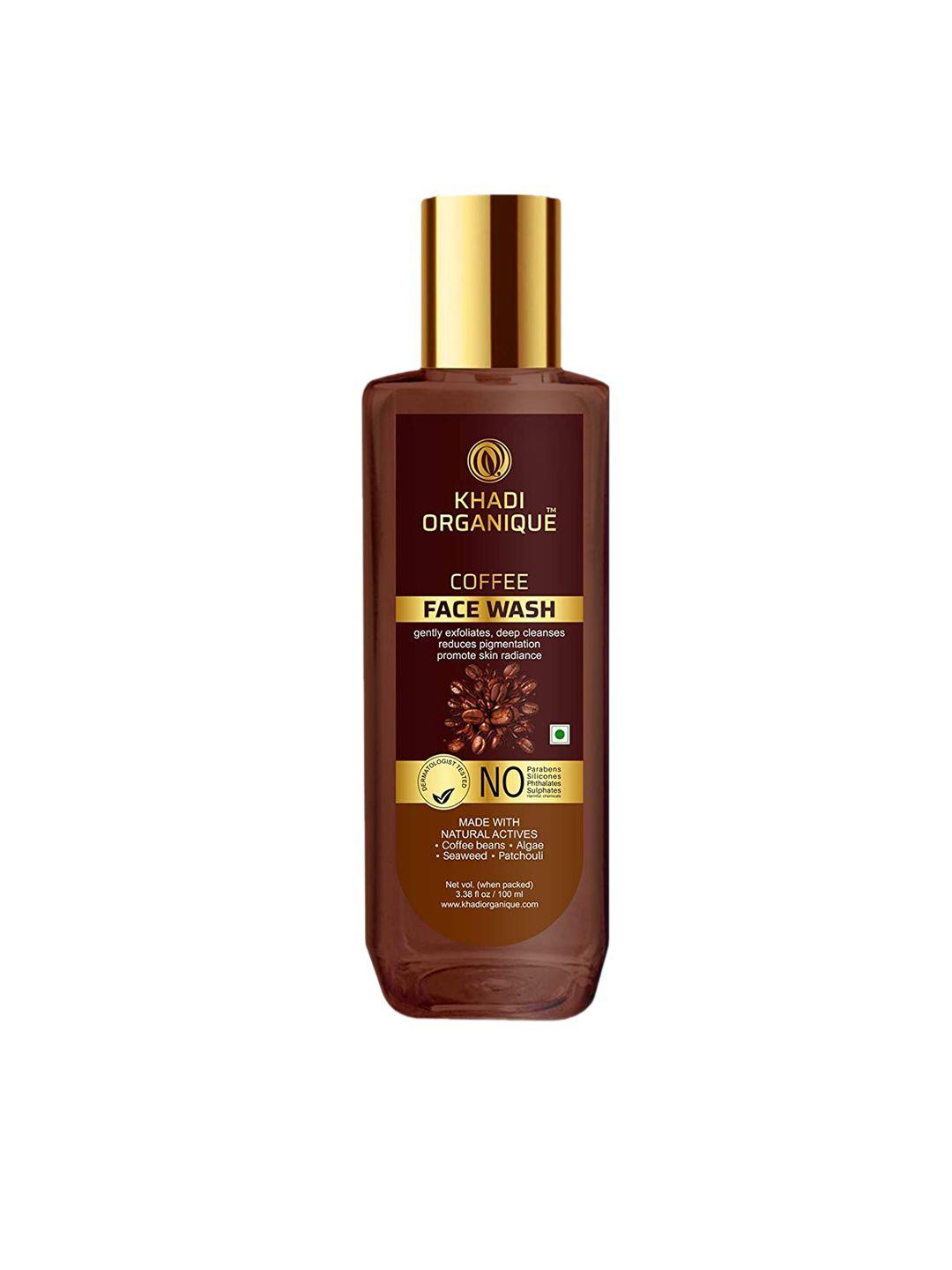 khadi organique coffee face wash 100ml