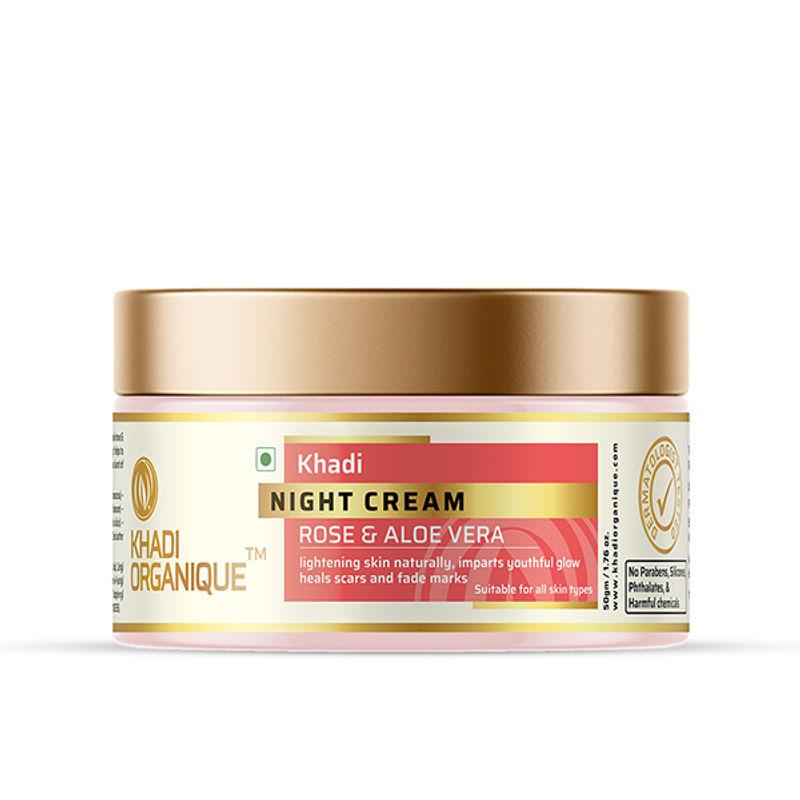 khadi organique night face cream