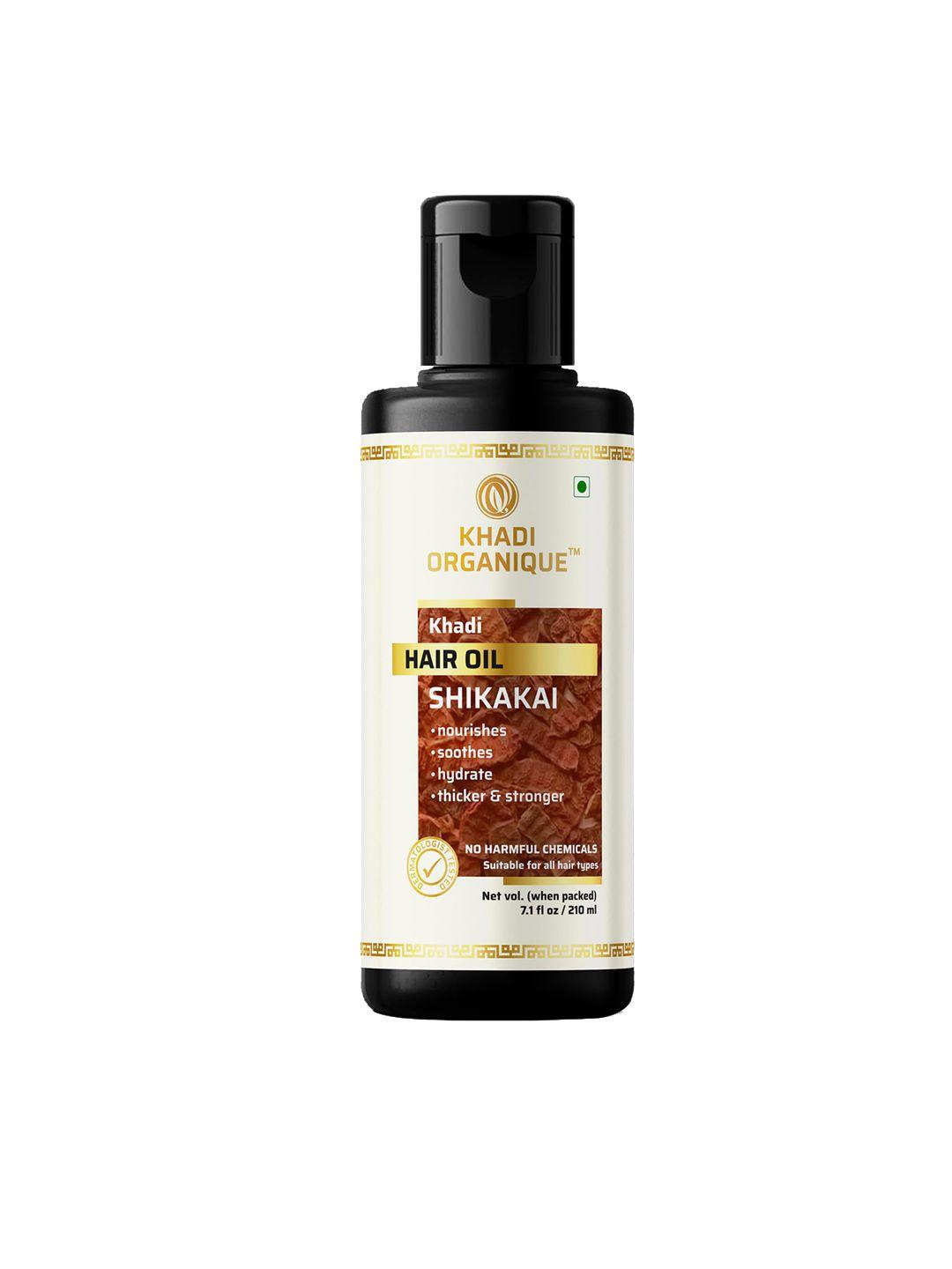 khadi organique shikakai hair oil 210ml