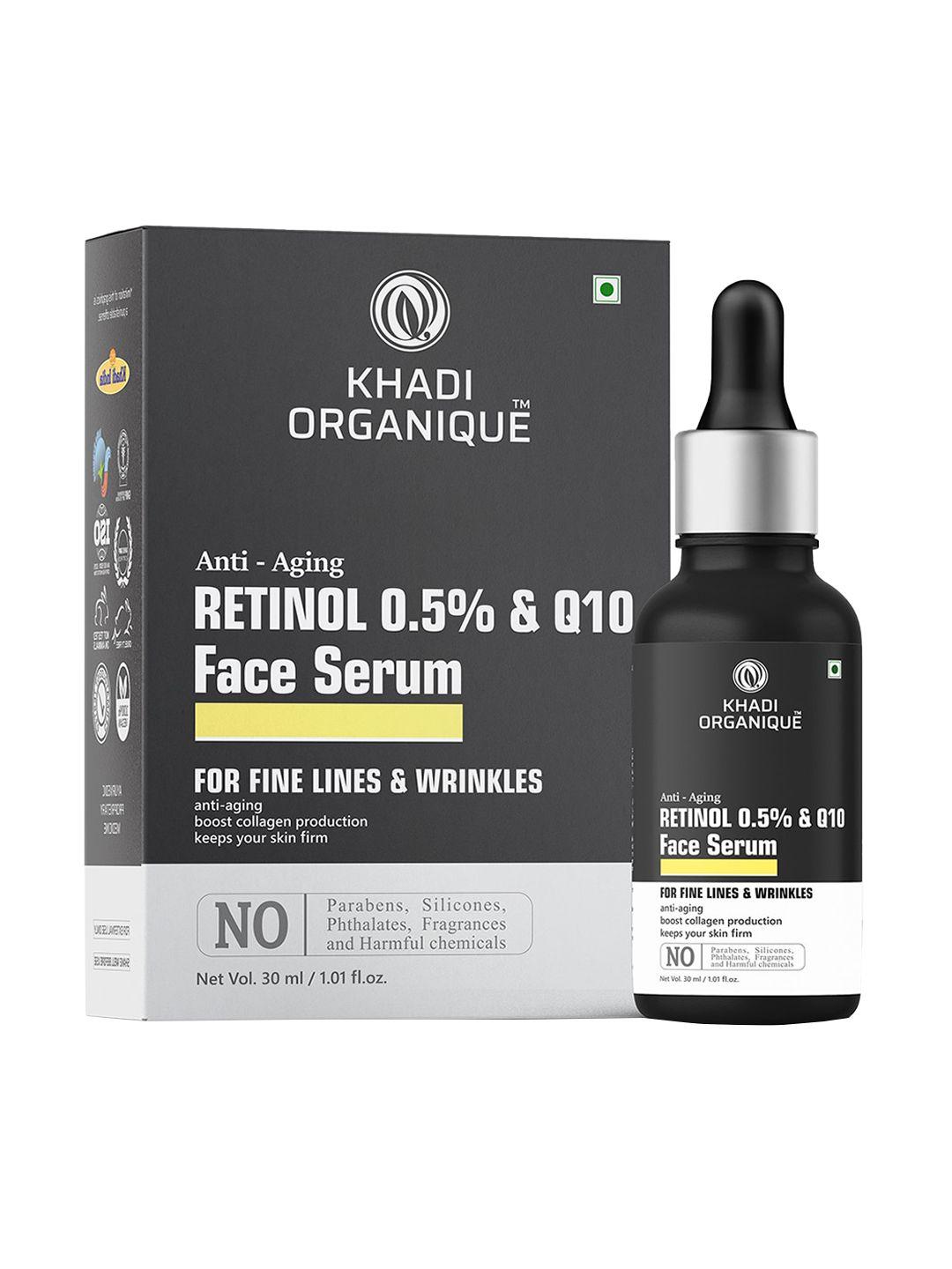 khadi organique transparent retinol face serum 30 ml