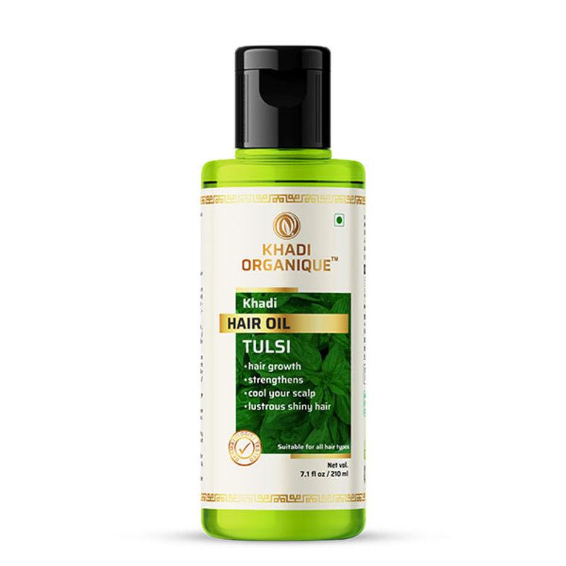 khadi organique tulsi hair oil