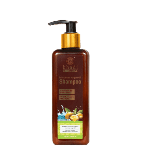 khadi shuddha moroccan argan oil shampoo