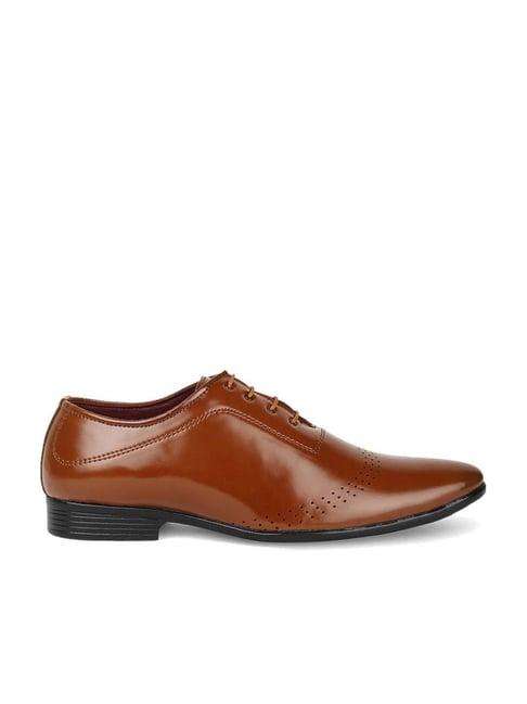 khadim's men's brown oxford shoes