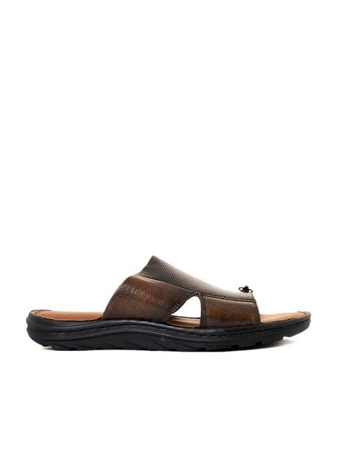 khadim men's british walkers brown thong sandals