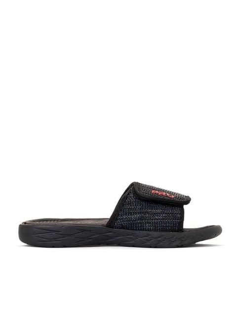 khadim men's grey slides