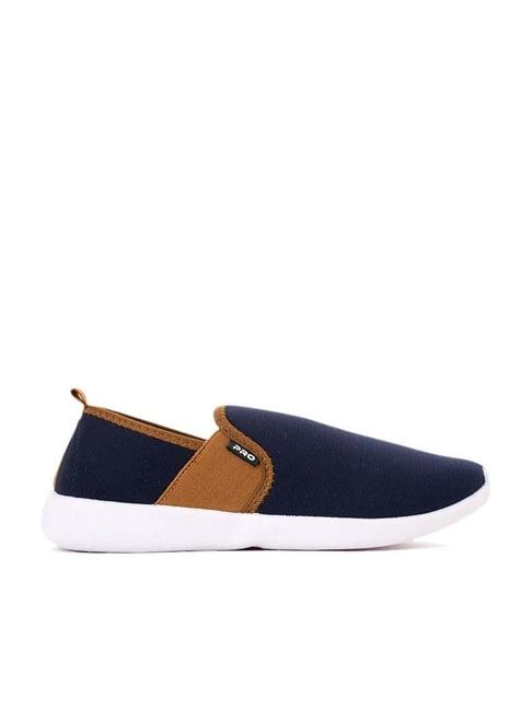 khadim men's navy casual loafers