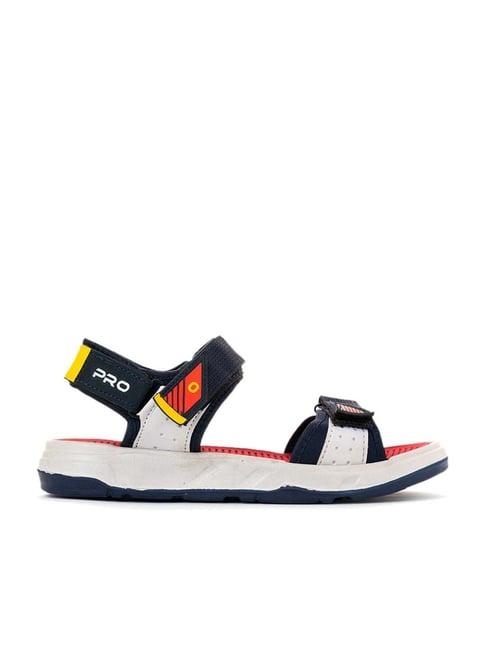 khadim men's navy floater sandals