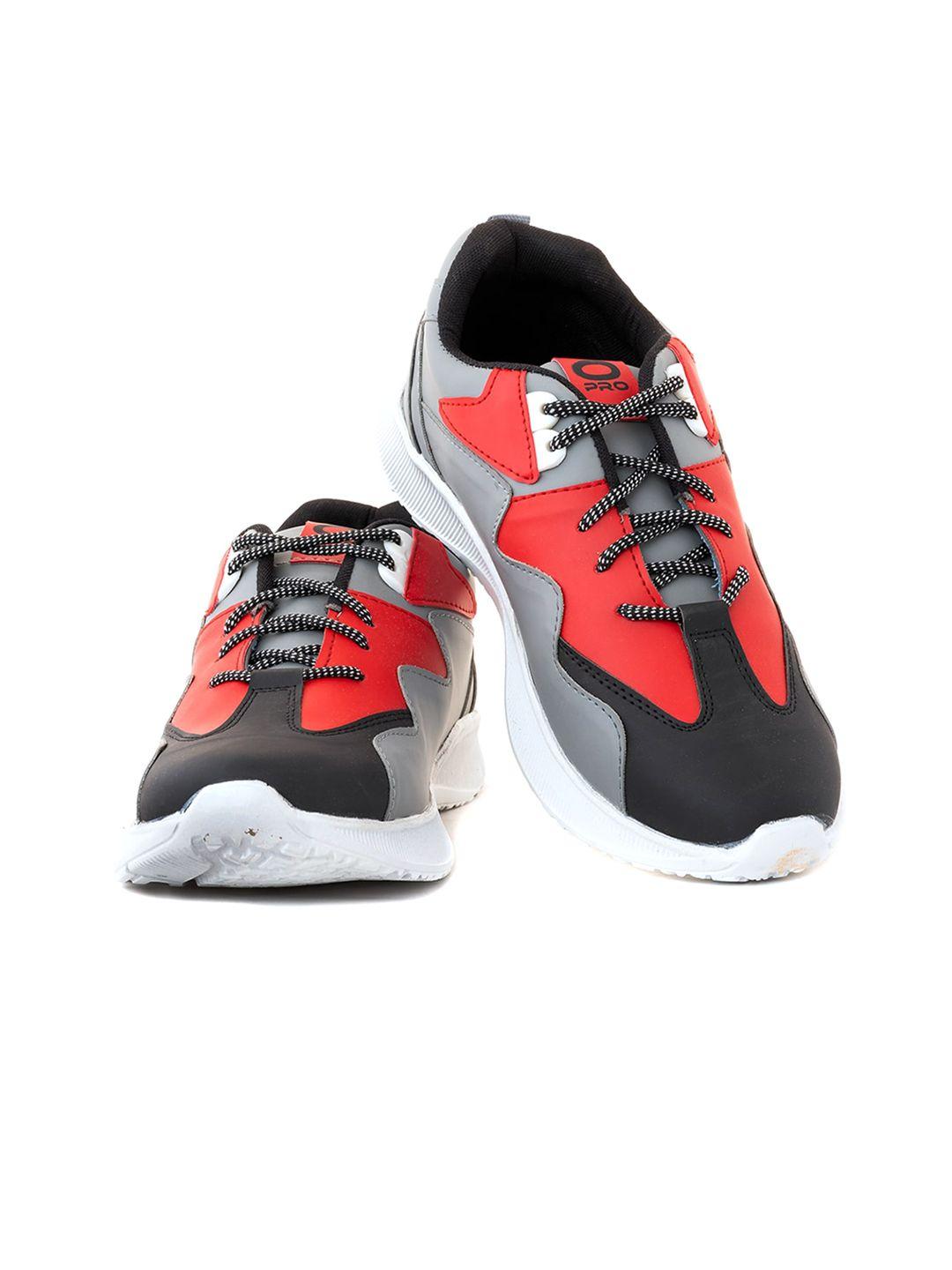 khadims men pro colourblocked comfort insole contrast sole sneakers
