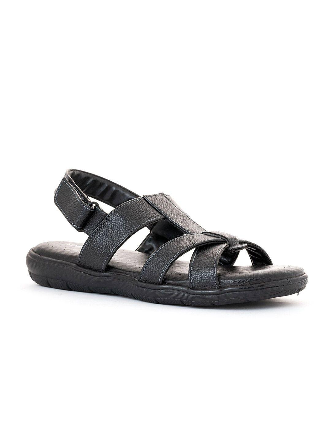 khadims men black comfort sandals