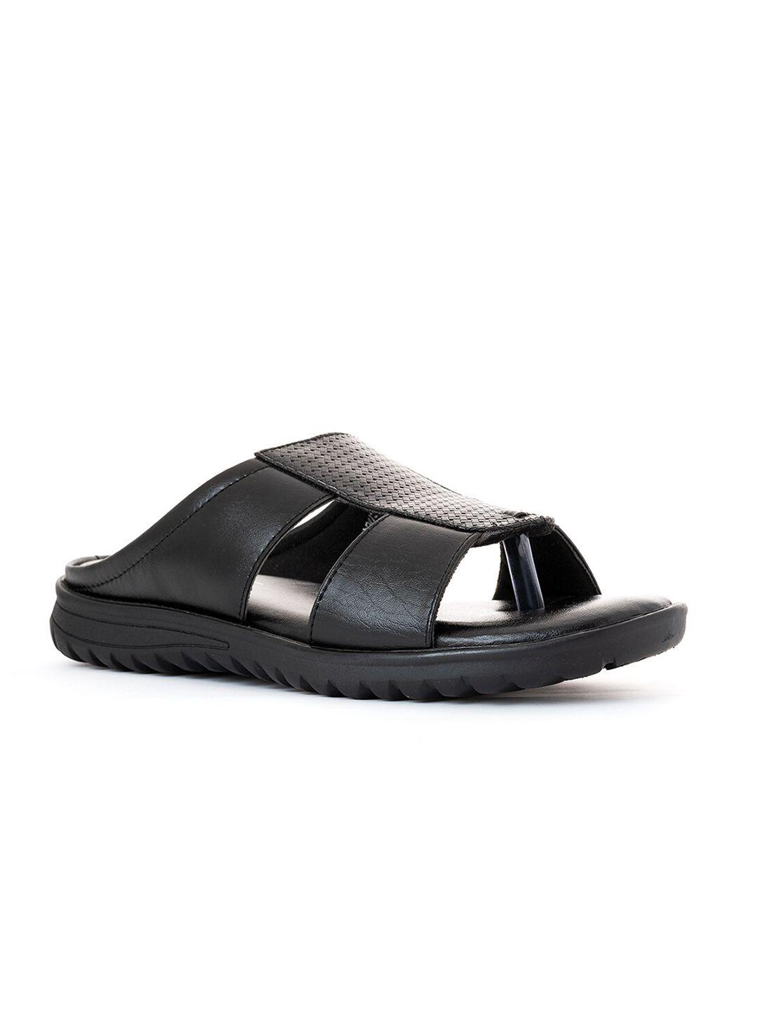 khadims men black comfort sandals