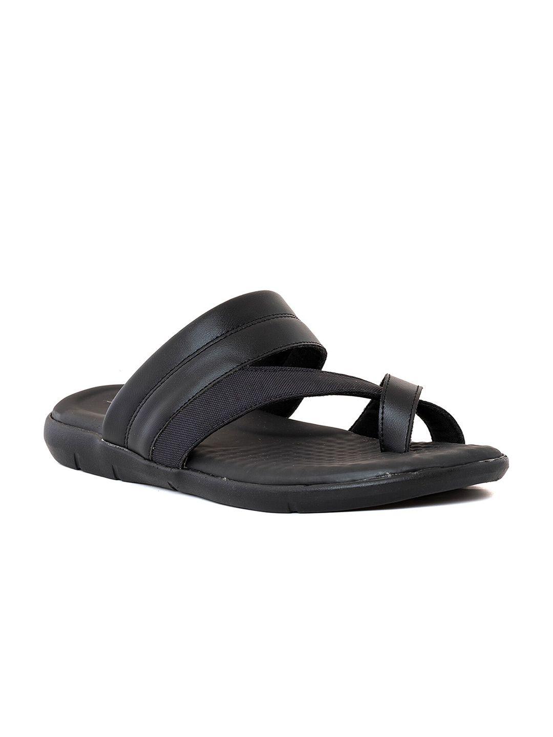 khadims men black comfort sandals