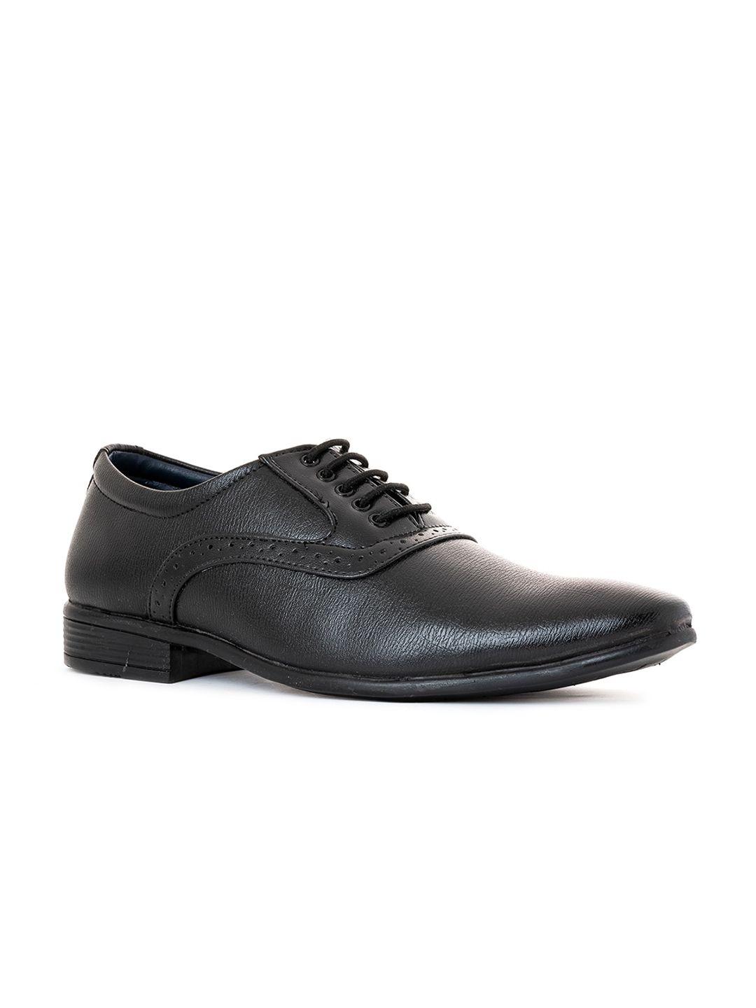 khadims men black oxfords formal shoe