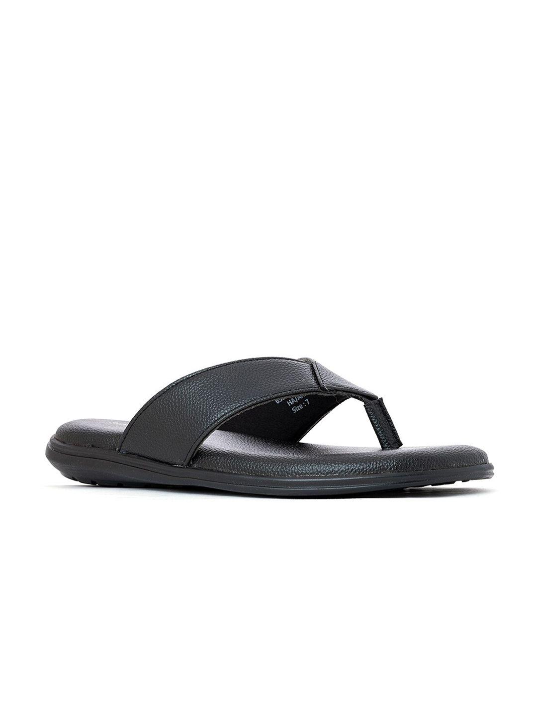 khadims men black thong flip-flops