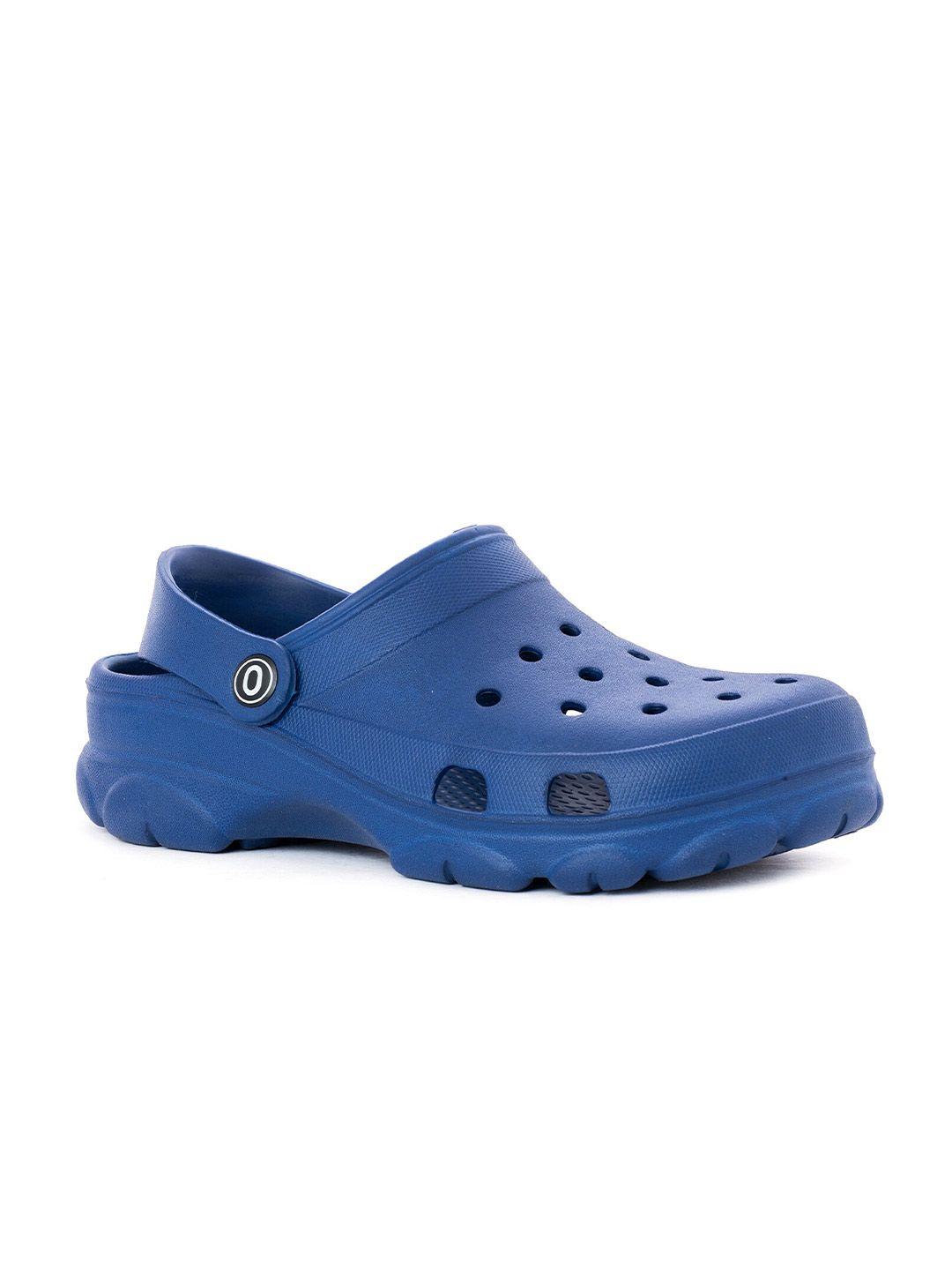 khadims men blue clogs sandals