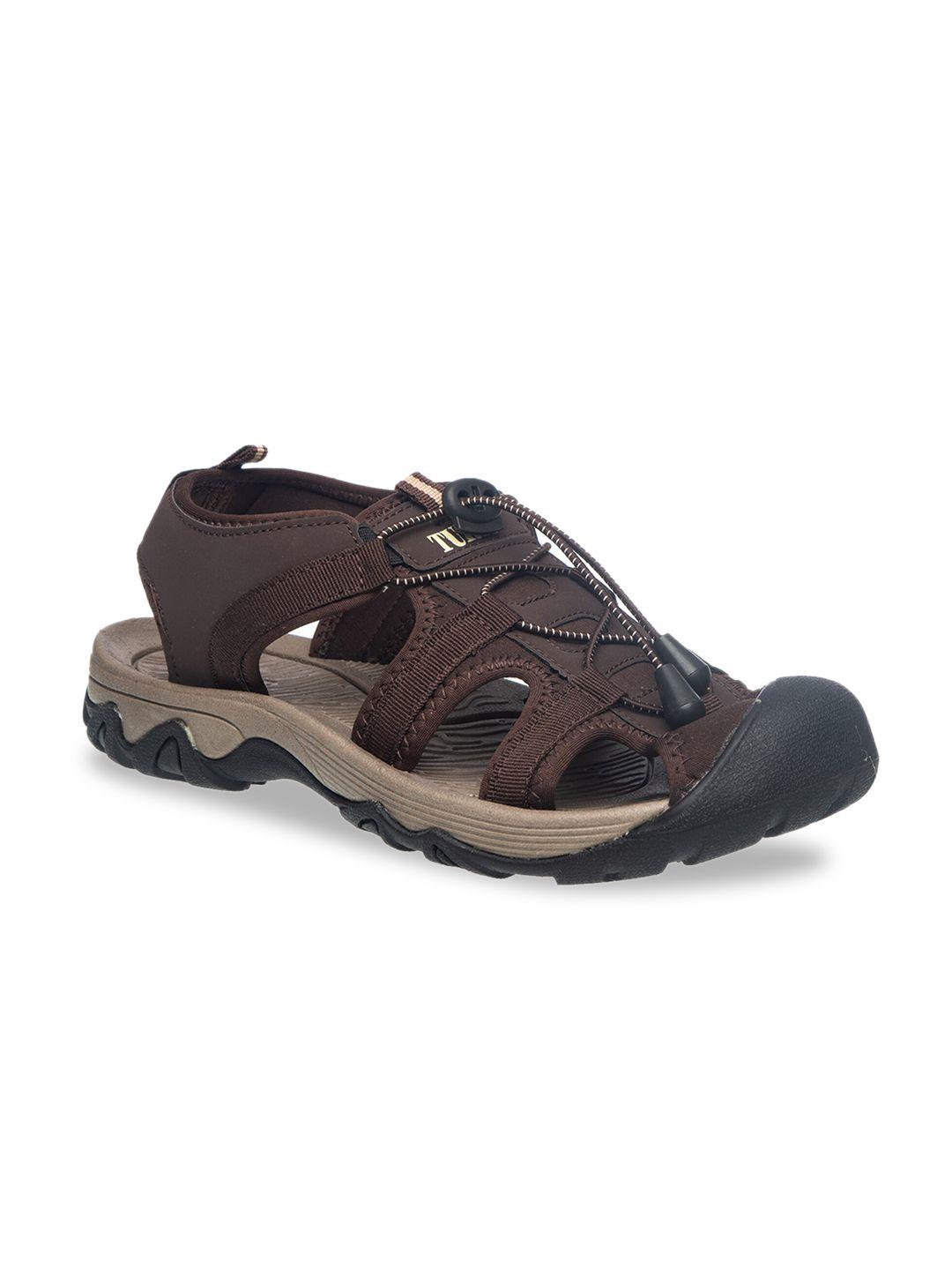 khadims men brown comfort sandals