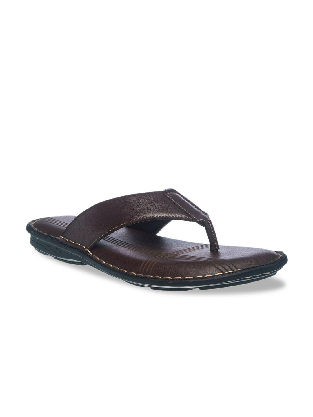 khadims men brown comfort sandals