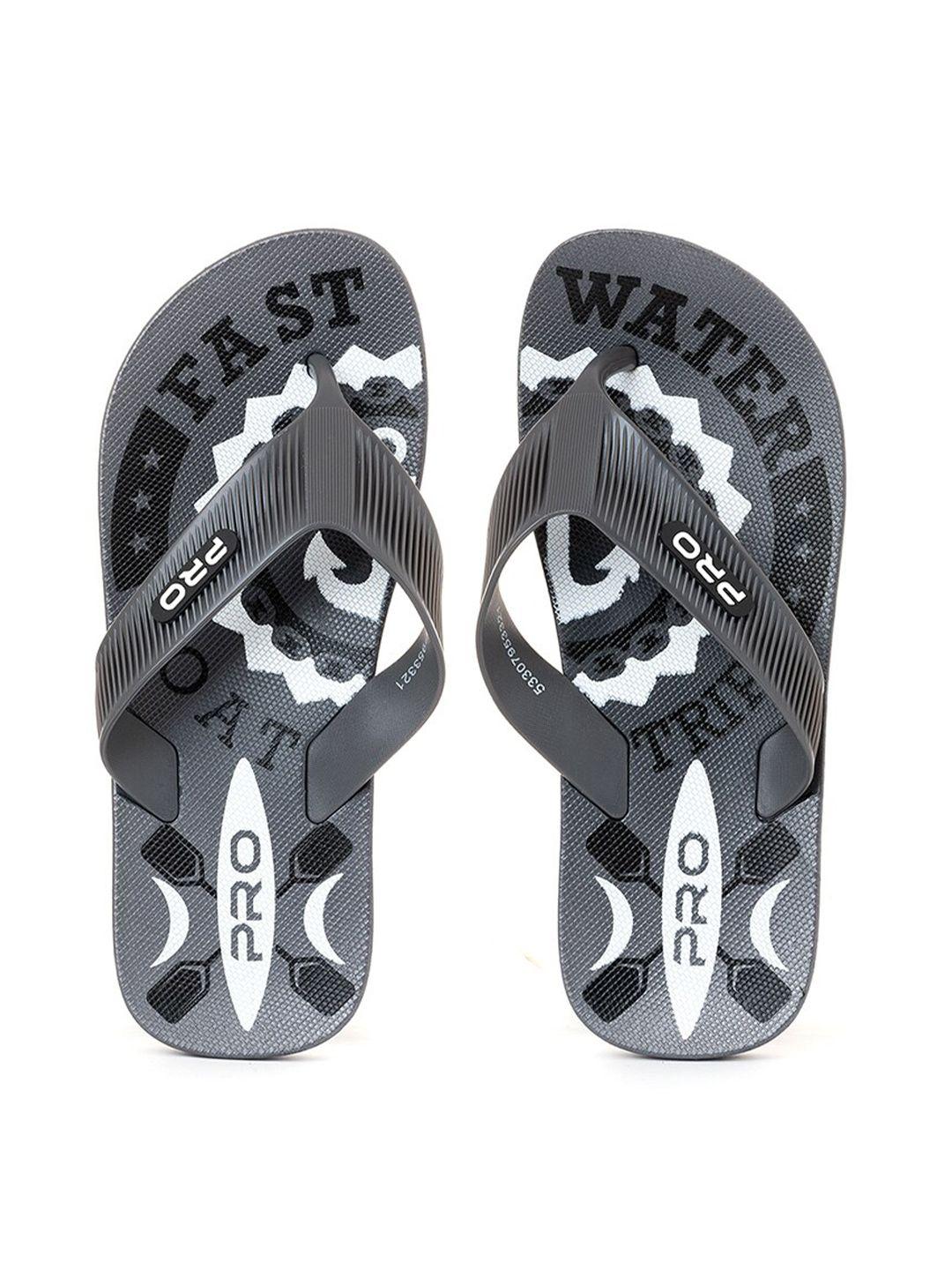 khadims men grey & white thong flip-flops