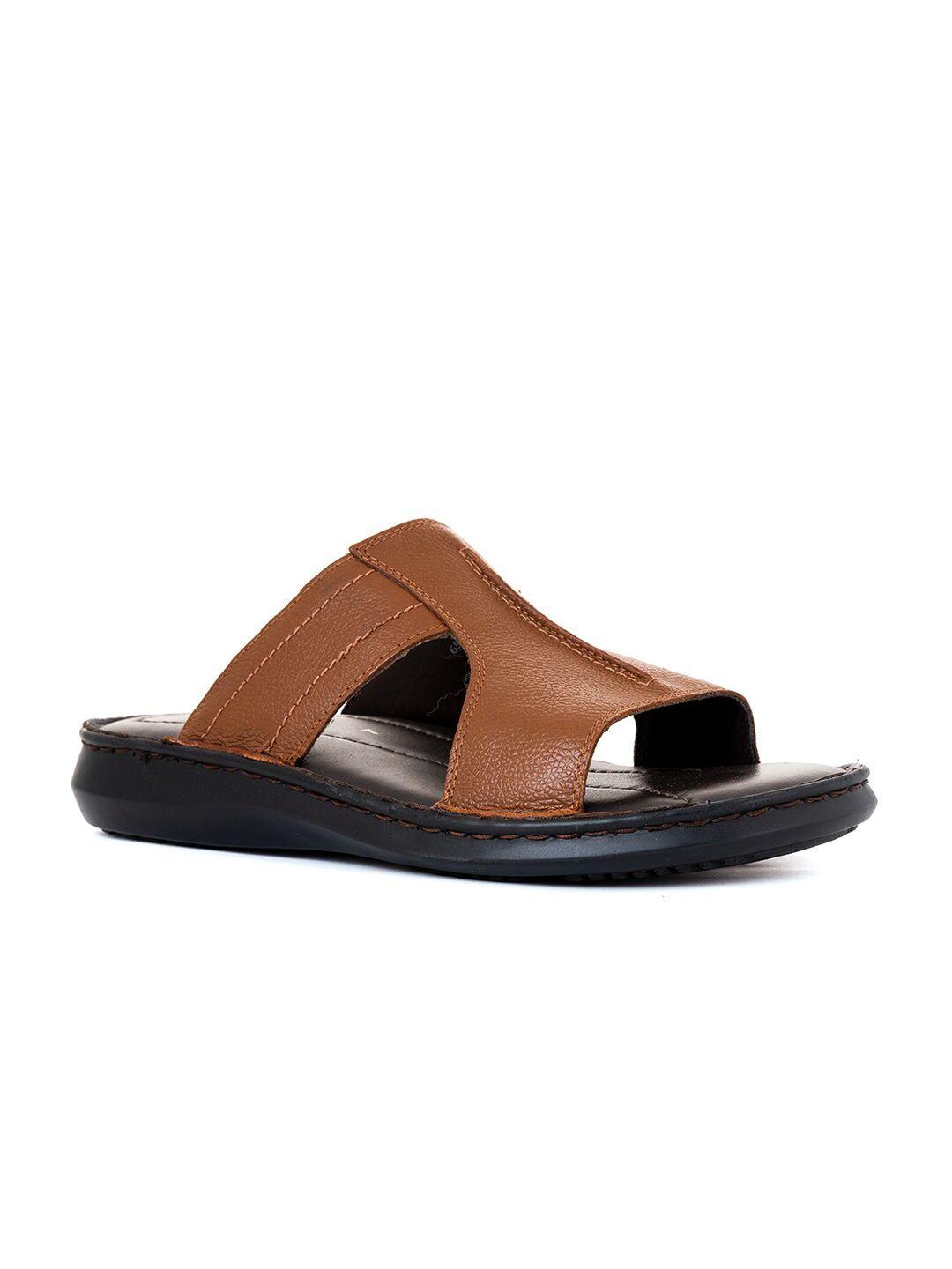 khadims men leather comfort sandals