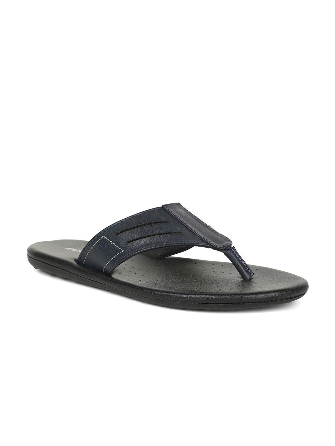 khadims men navy blue comfort sandals