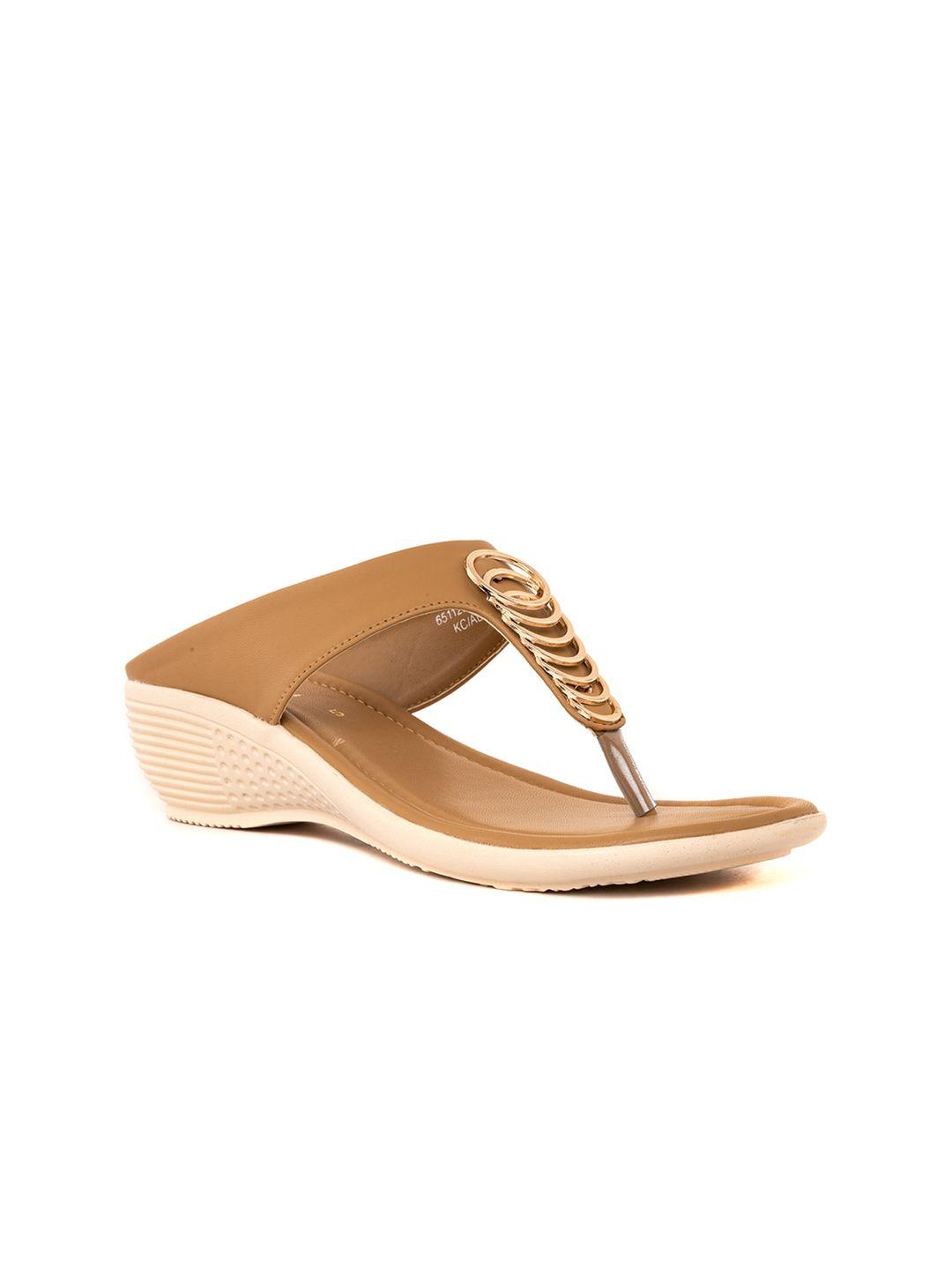 khadims open toe wedge heels