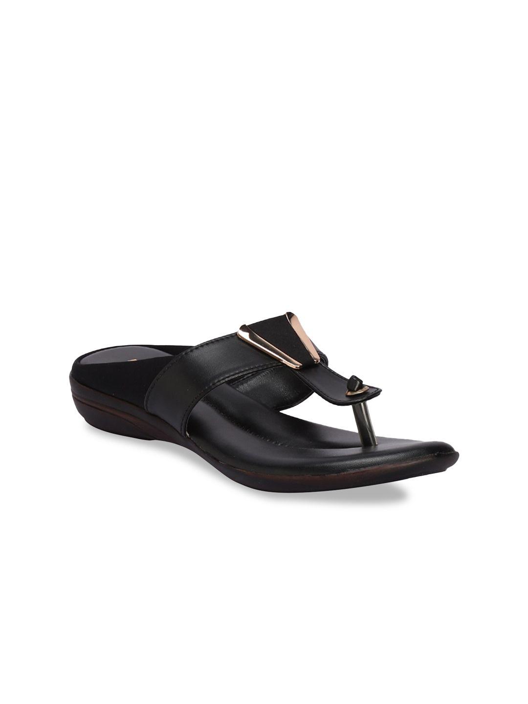 khadims women black comfort sandals