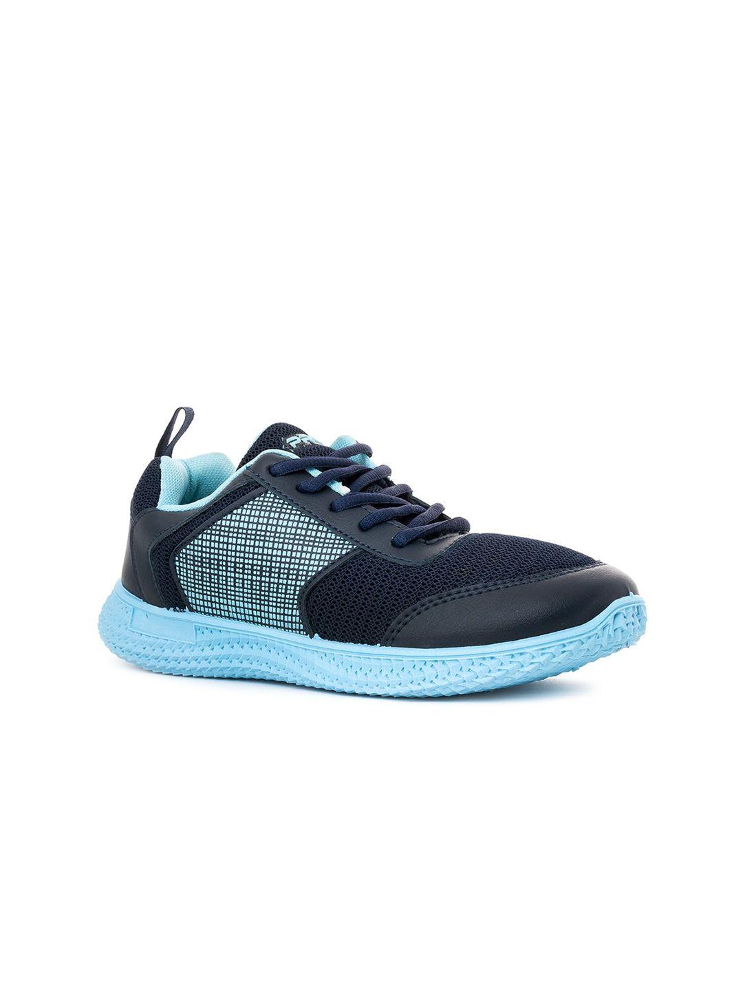khadims women navy blue colourblocked sneakers