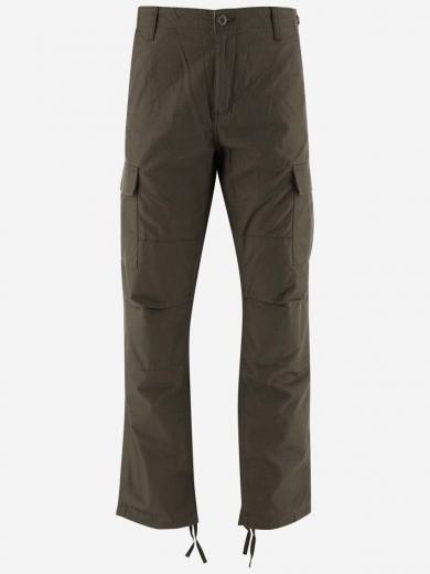 khaki cotton cargo pants