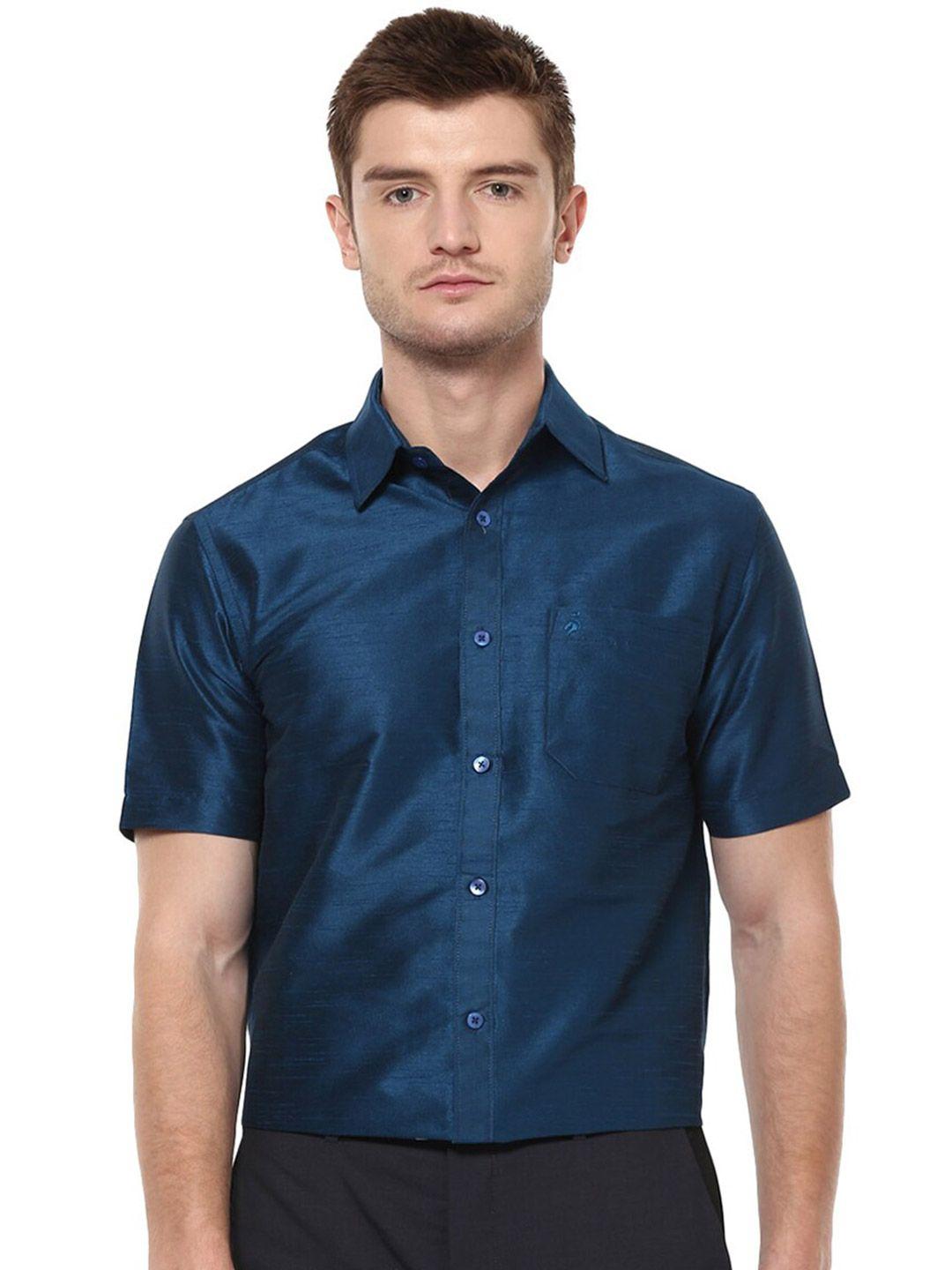 khoday williams classic casual poly silk shirt