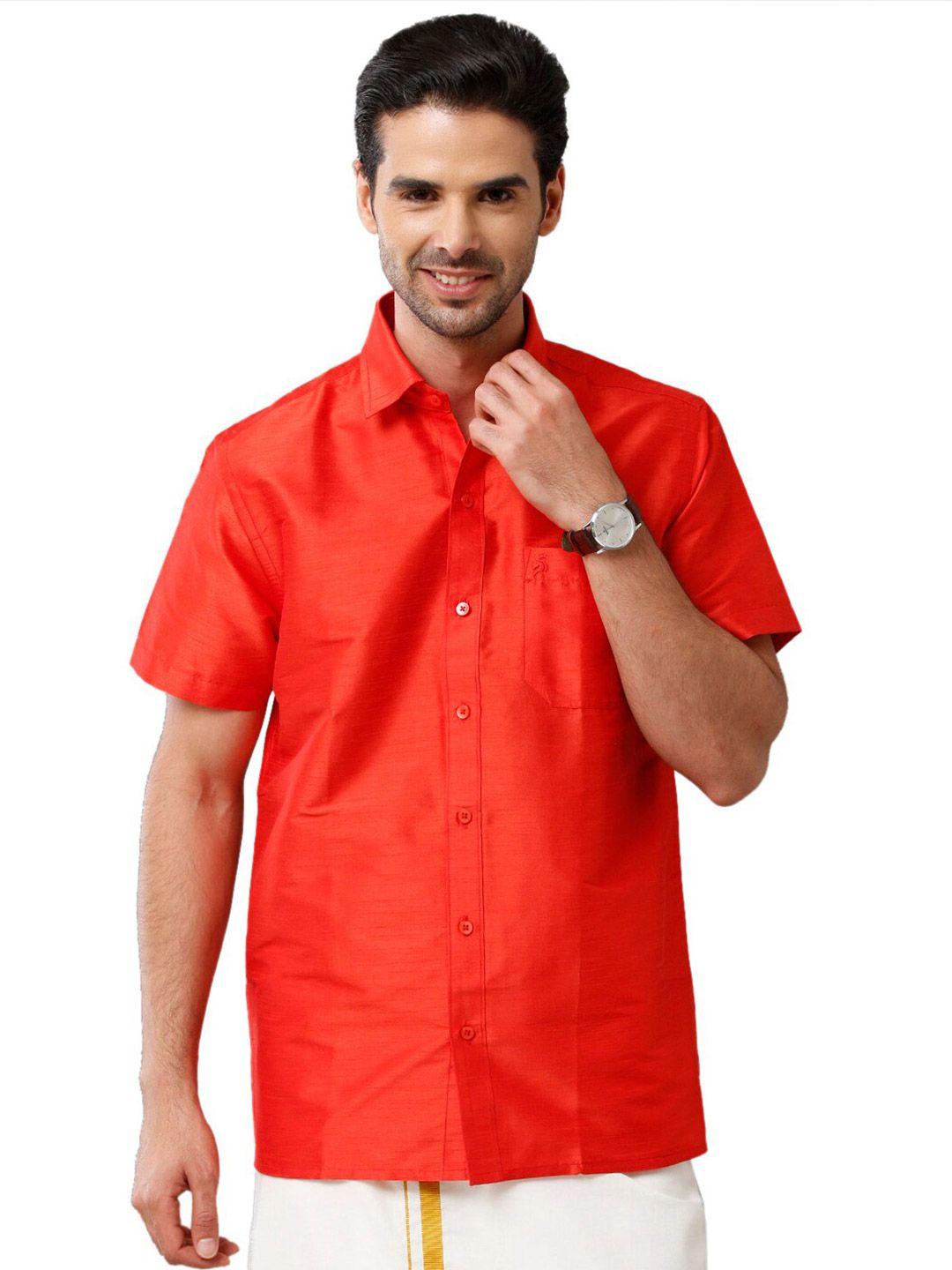 khoday williams classic spread collar casual shirt