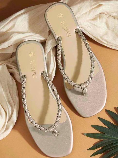 kiana women's grey thong sandals