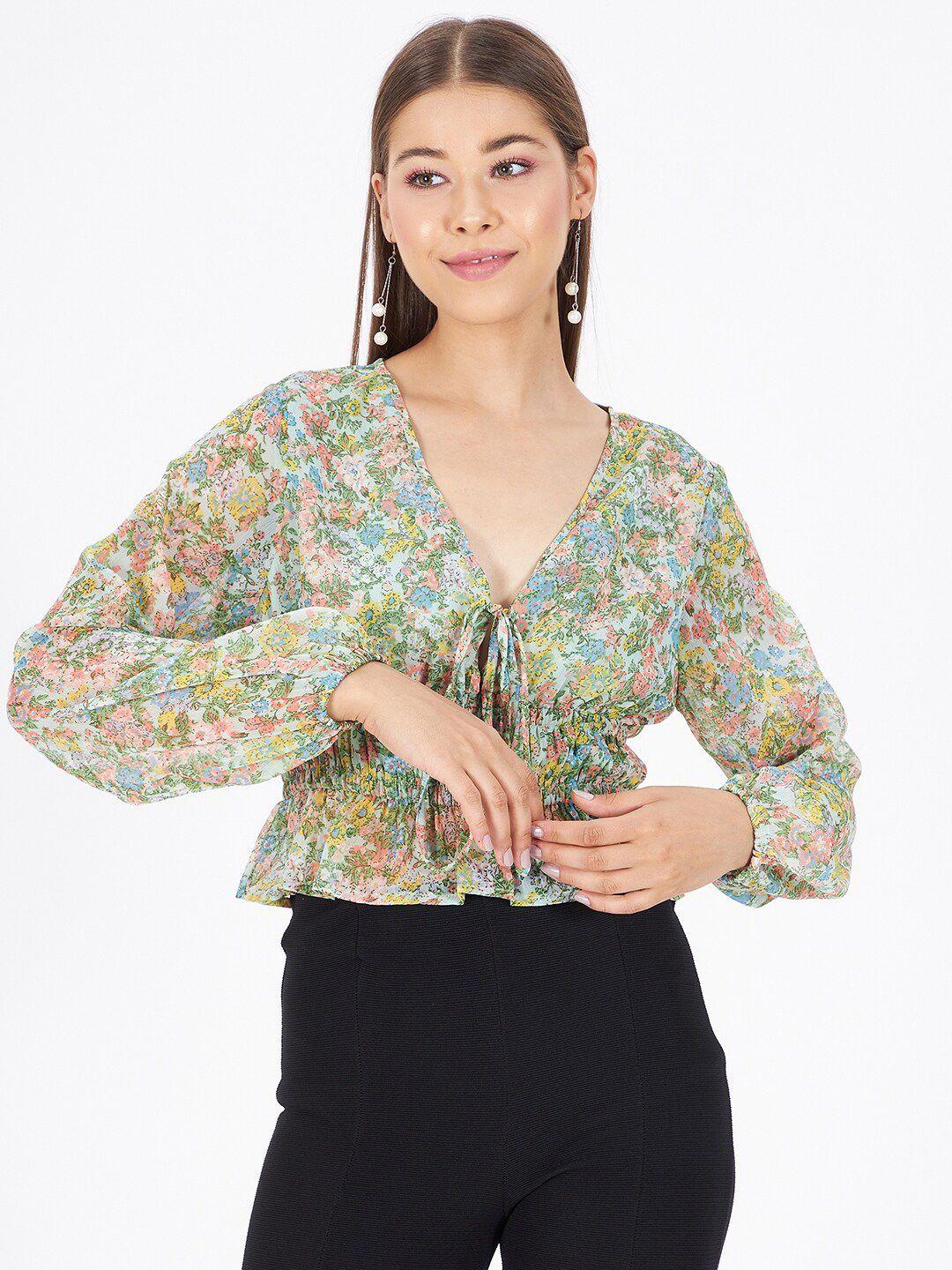 kibo floral print top