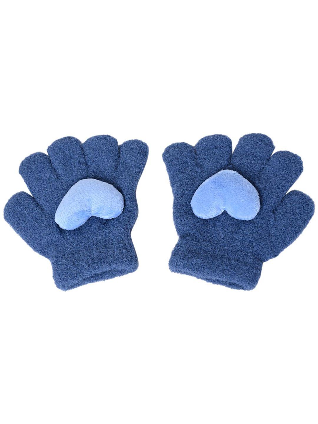 kid-o-world boys patterned woollen gloves