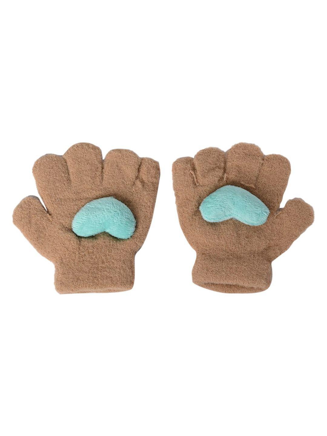 kid-o-world kids patterned woollen gloves