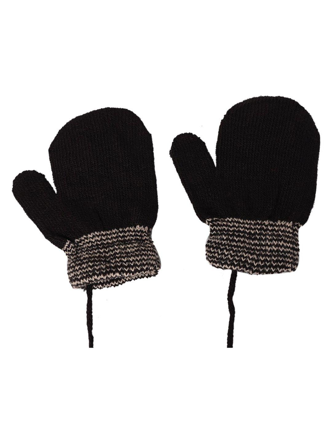 kid-o-world girls patterned woollen gloves