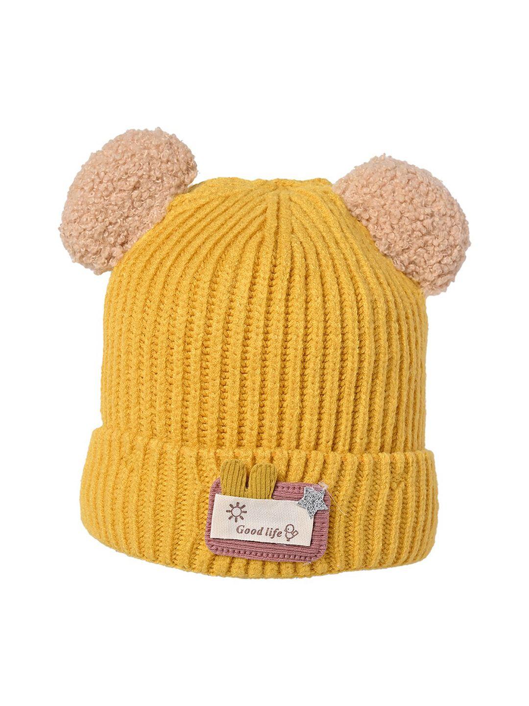 kid-o-world infants self design woollen beanie cap