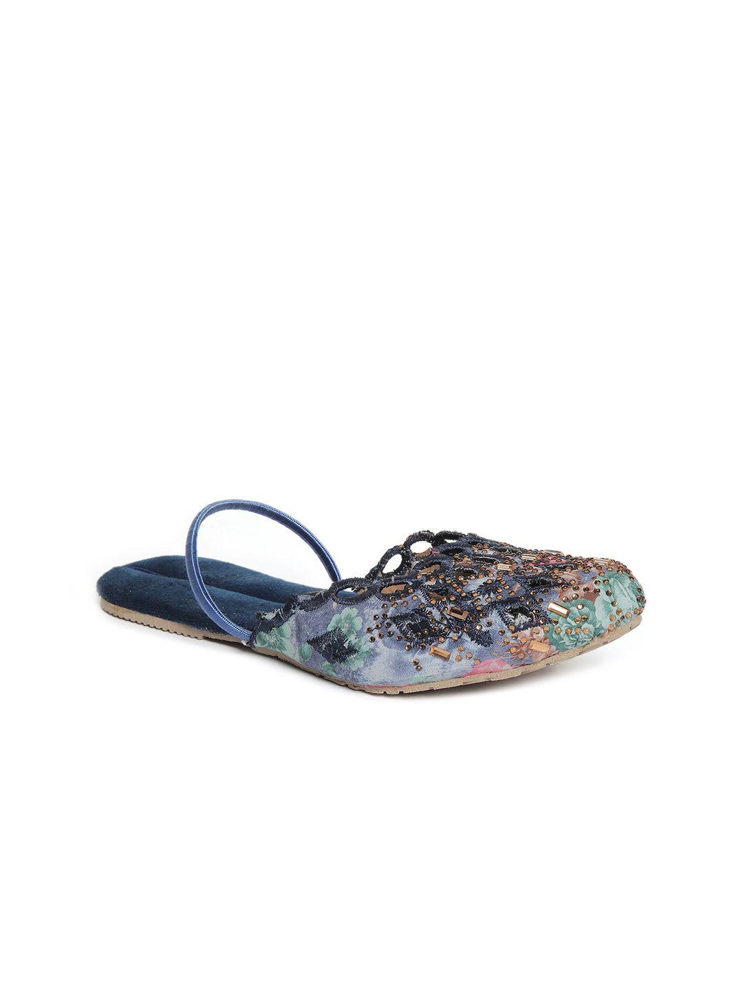 kid1 girls embellished ethnic mules