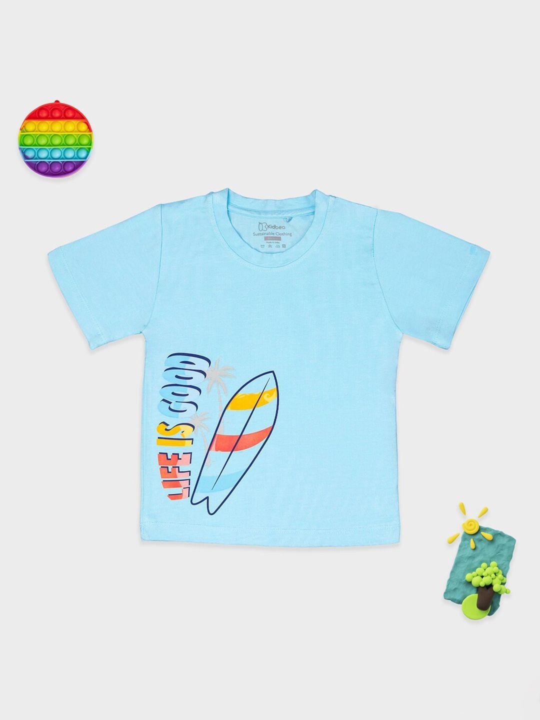 kidbea boys graphic printed bamboo t-shirt