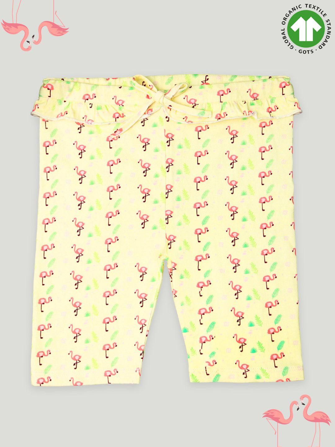 kidbea kids conversational printed organic cotton track pant