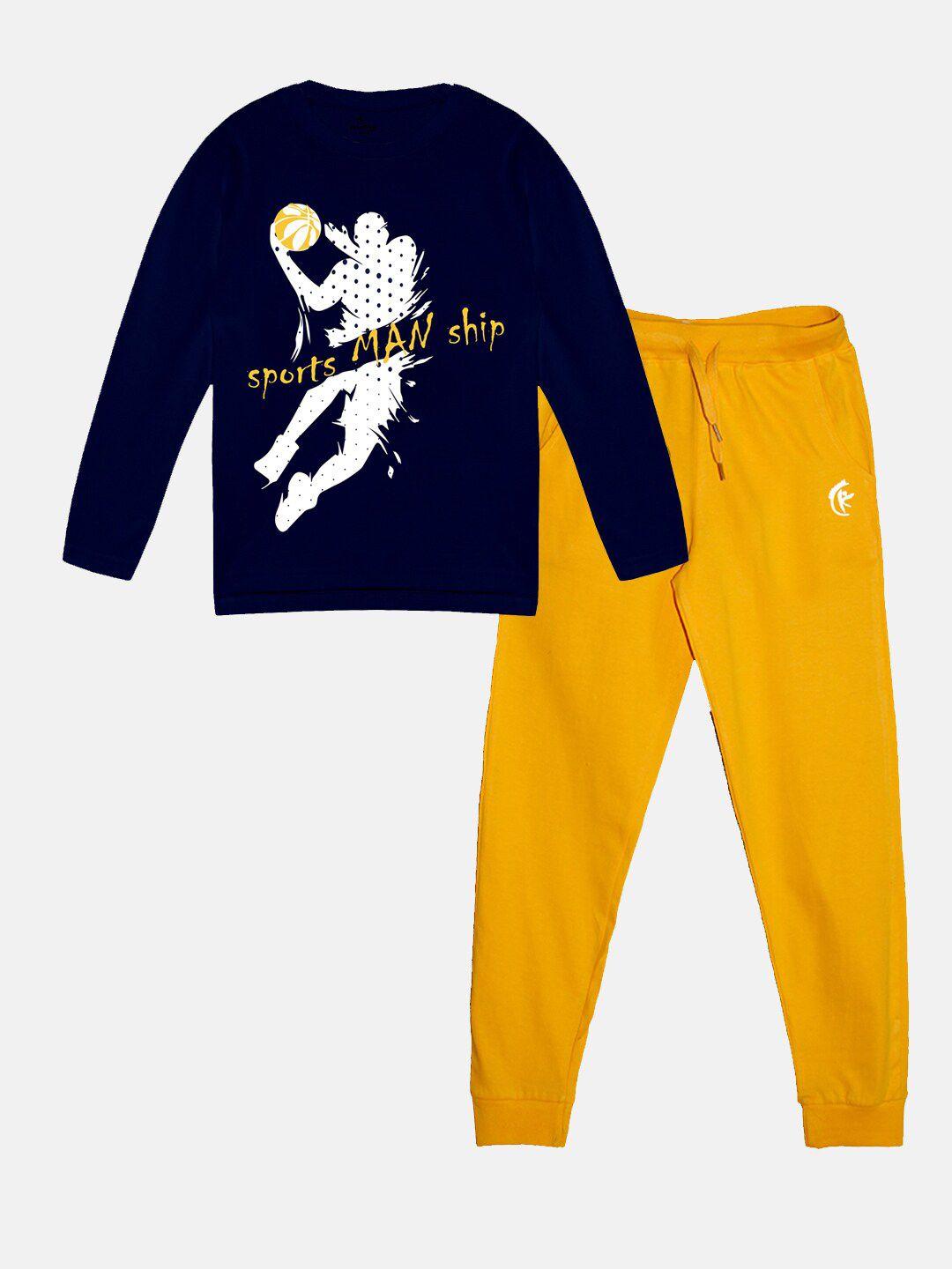 kiddopanti-boys-graphic-printed-t-shirt-with-trousers