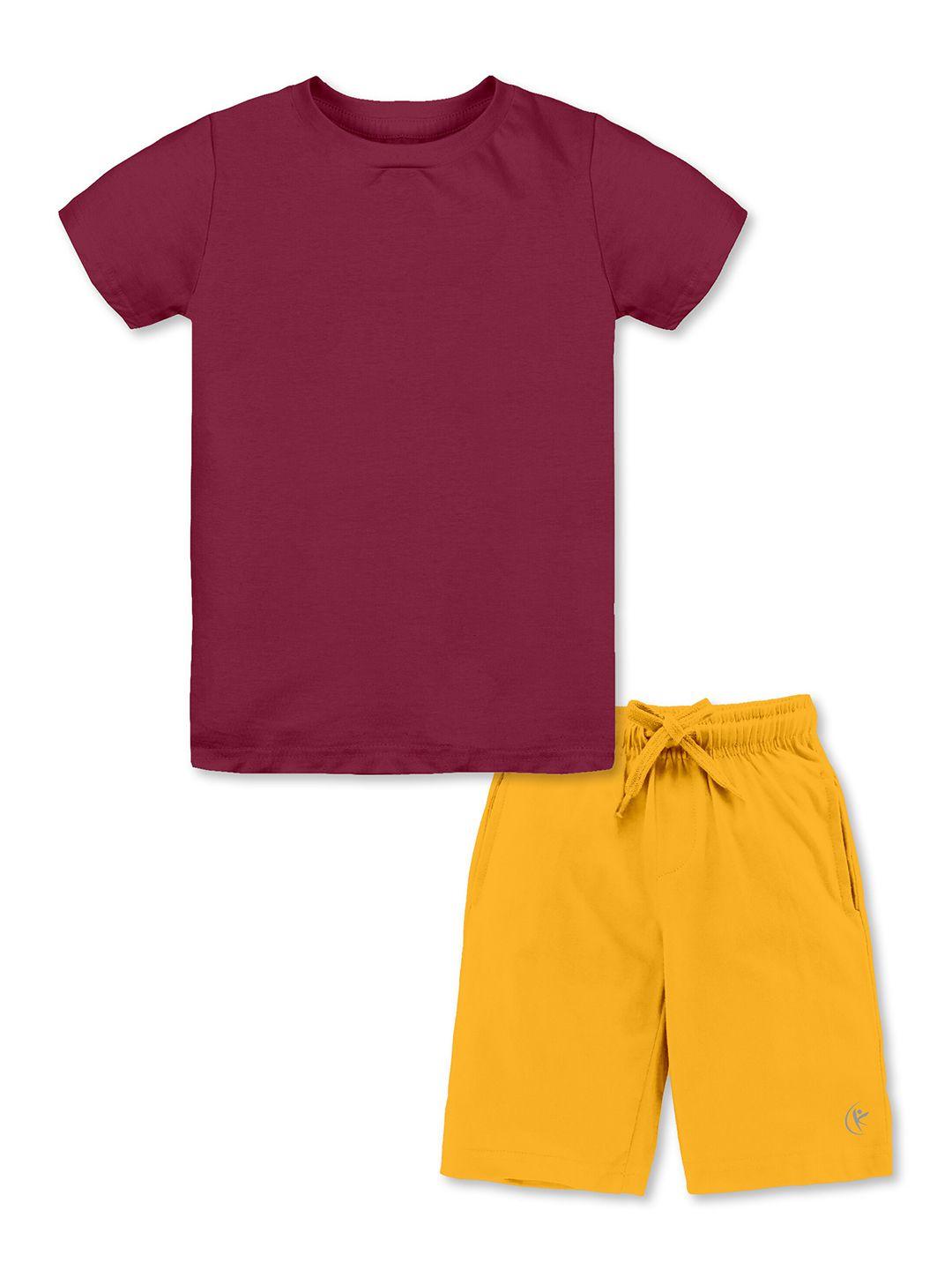 kiddopanti boys t-shirt with shorts
