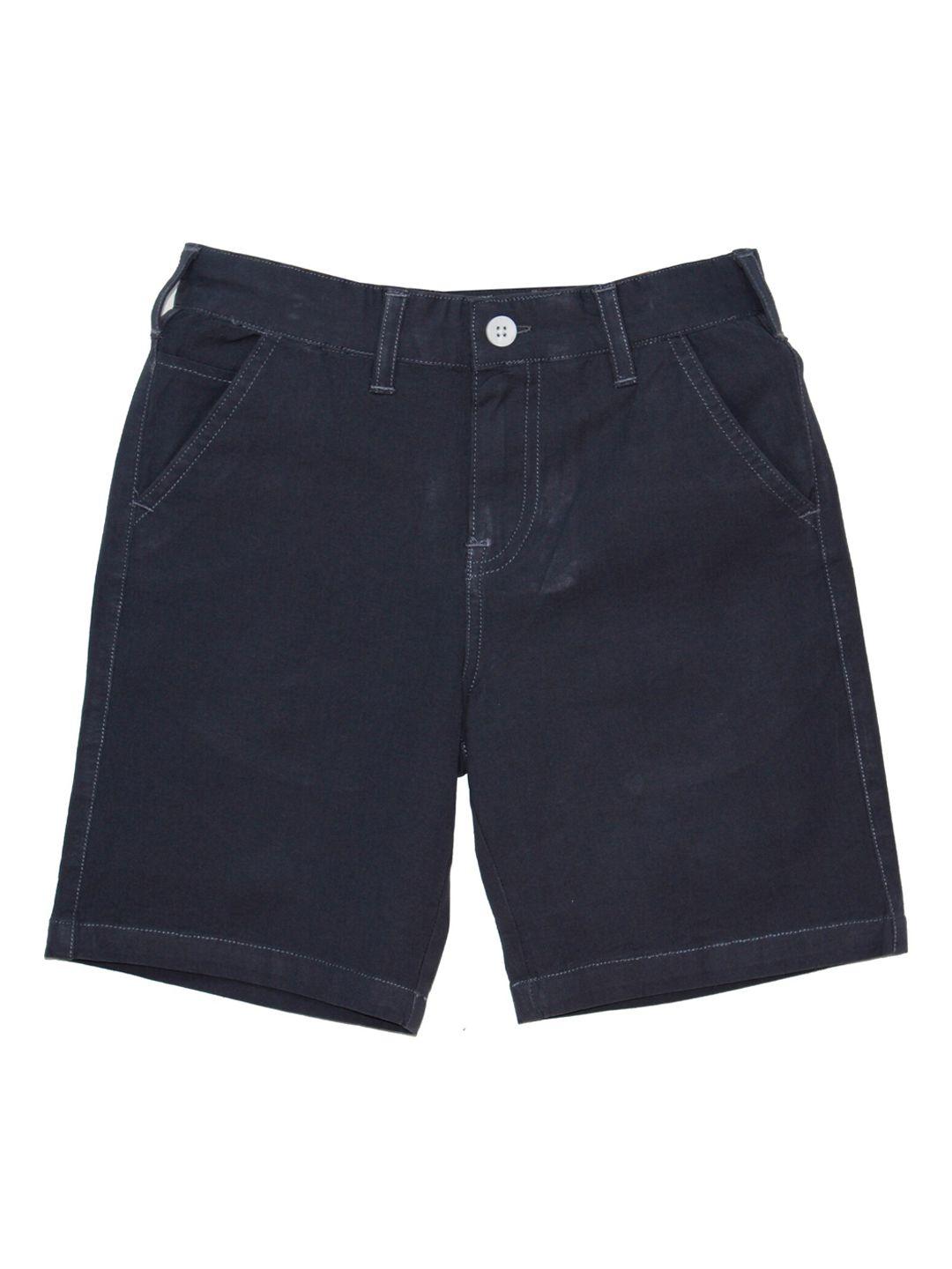 kiddopanti boys mid-rise casual shorts