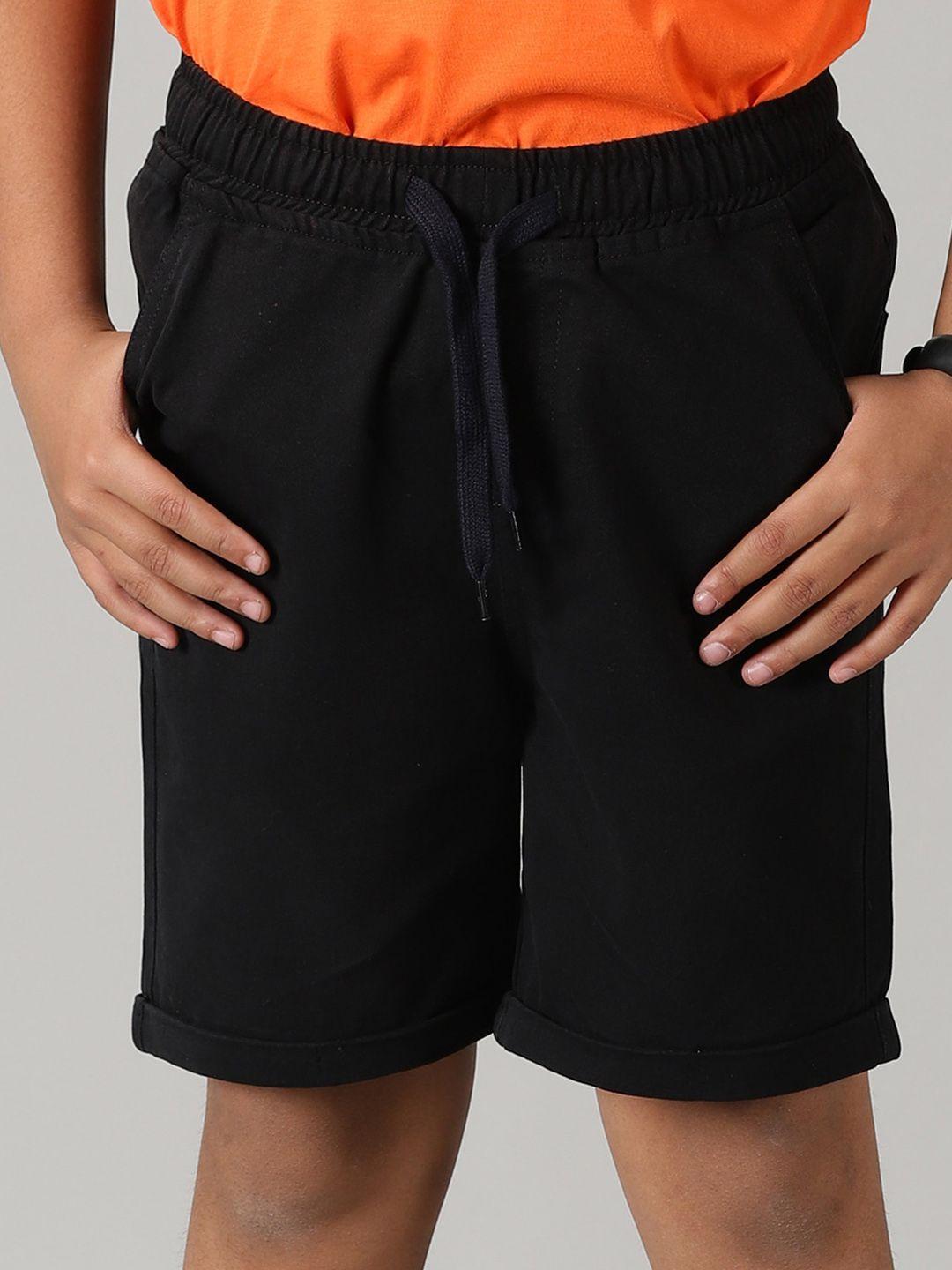 kiddopanti boys mid-rise regular shorts