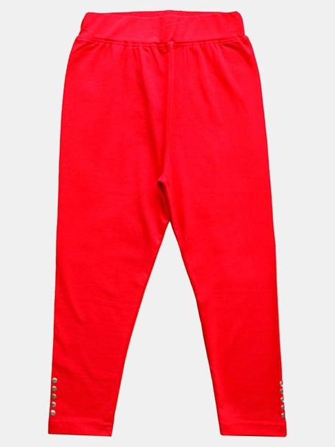 kiddopanti kids coral regular fit capri