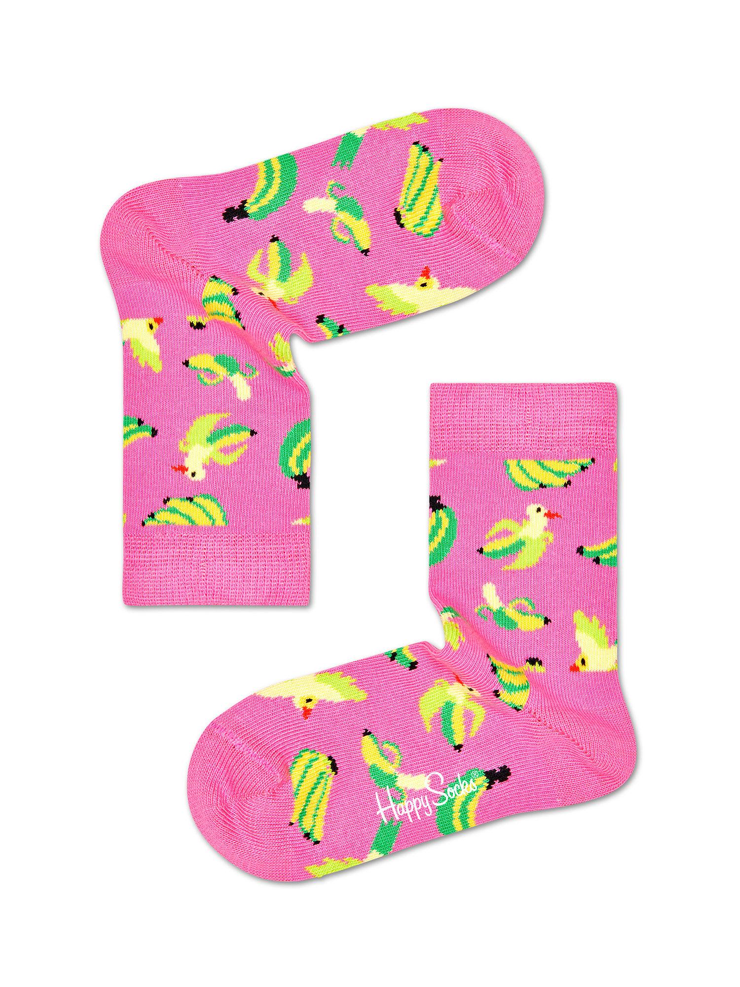 kids banana bird socks