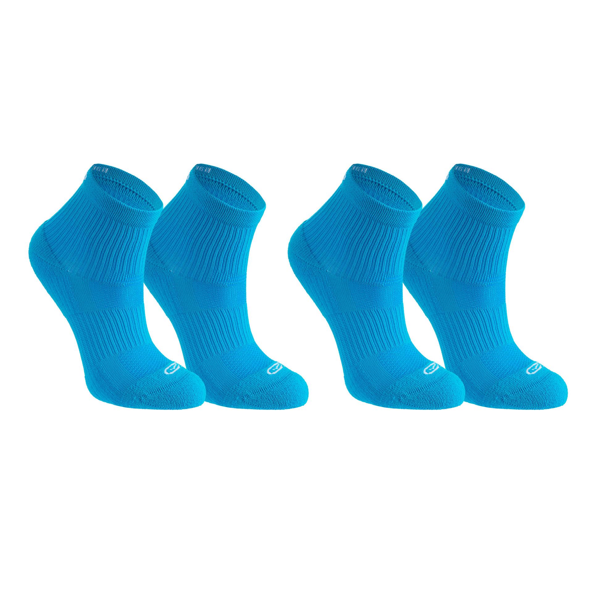 kids' comfort high leg athletics socks pack of 2 - turquoise