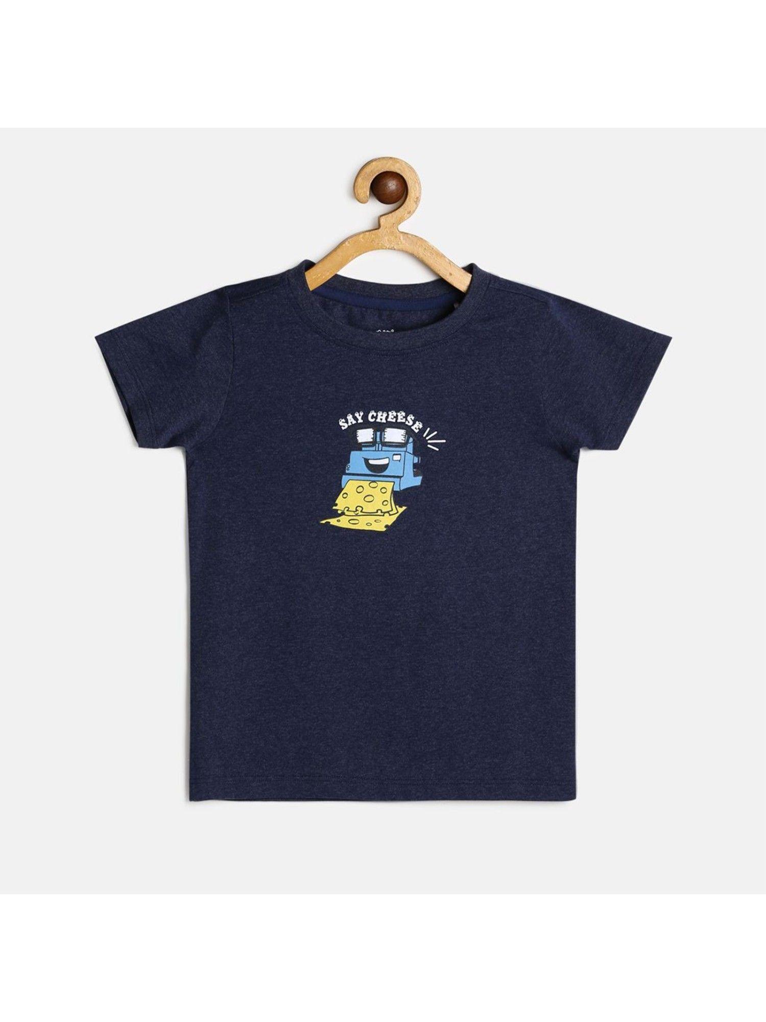 kids boys blue t-shirt