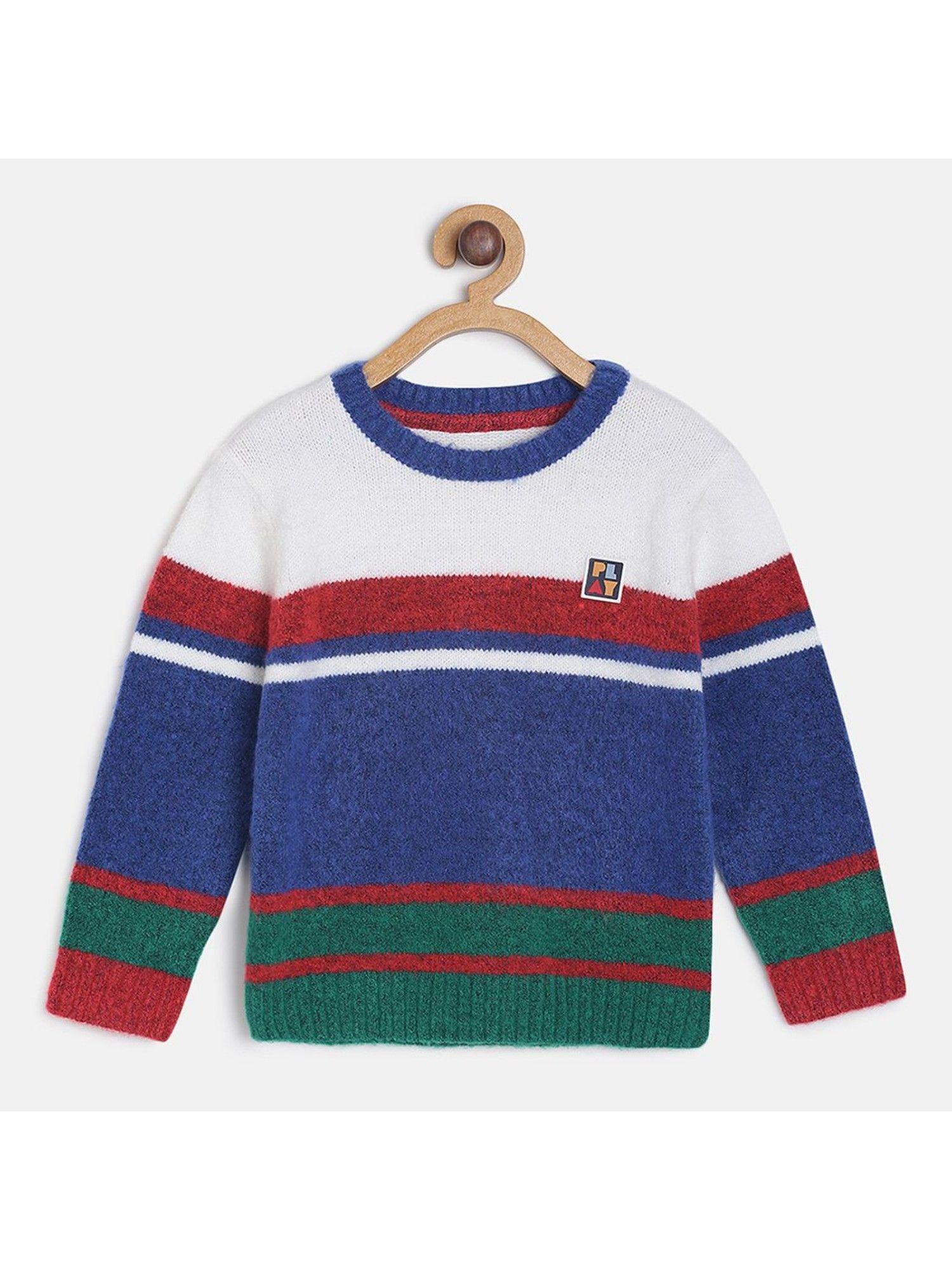 kids boys multi sweater