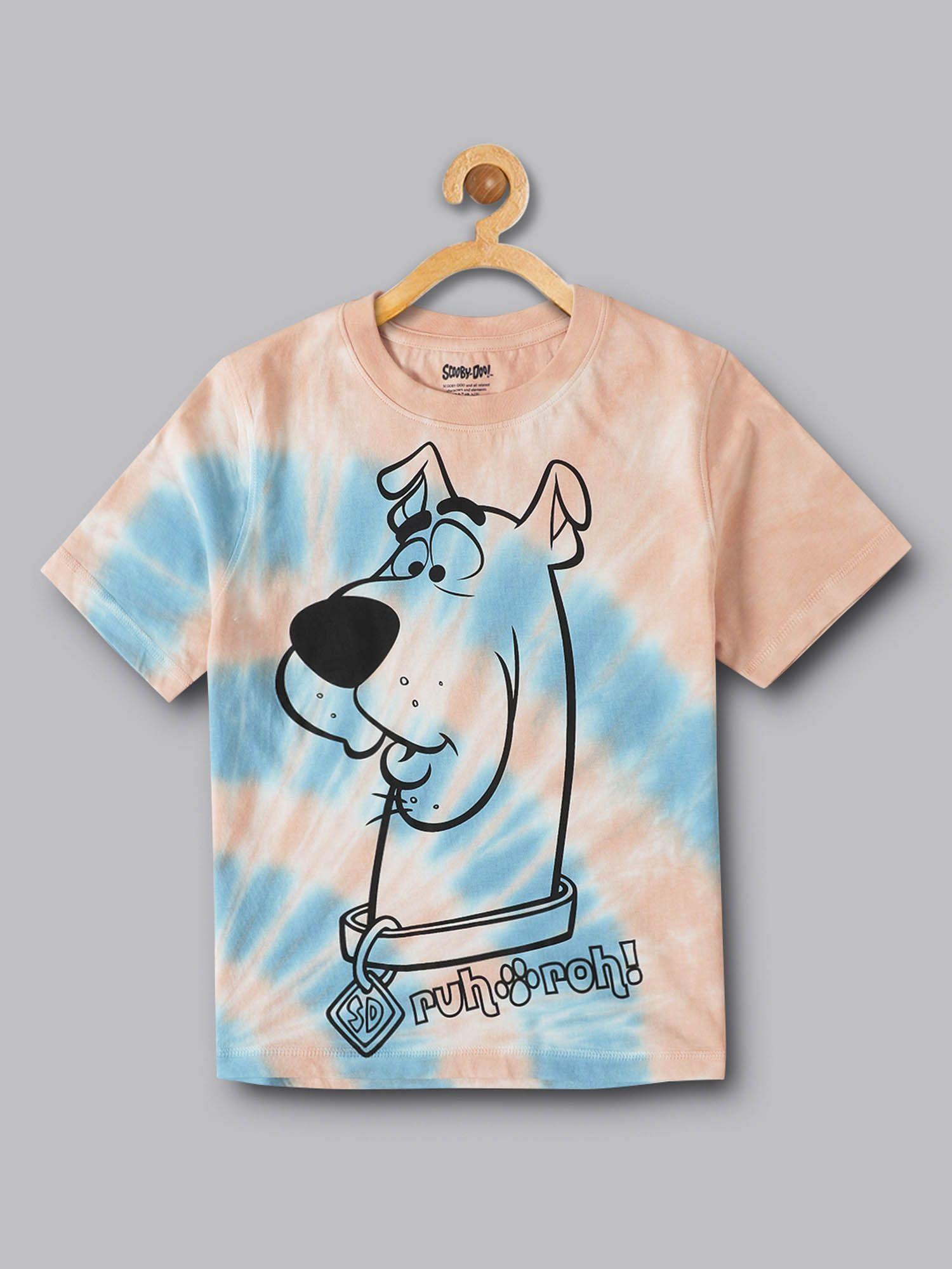 kids boys scooby doo multi color printed t-shirt